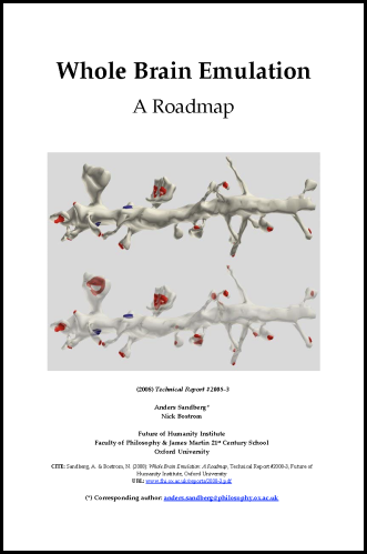 Whole Brain Emulation cover